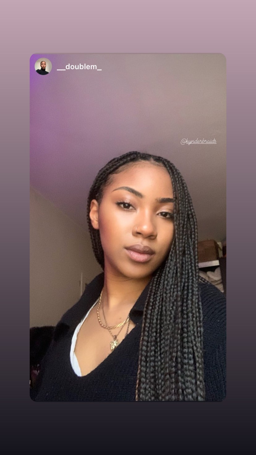 Braids longues et régulières