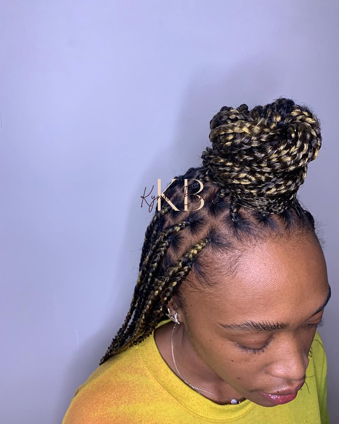 Knotless braids sans tension à la racine